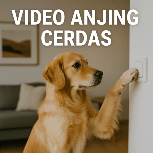 Video Anjing Cerdas Bikin Netizen Kagum!